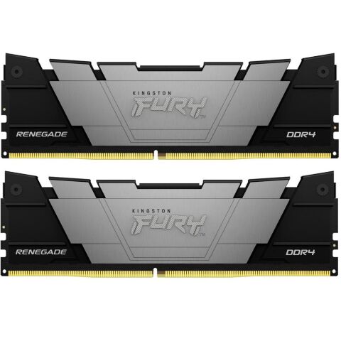Модуль памяти для компьютера DDR4 16GB (2x8GB) 3200 MHz Fury Renegade Black Kingston Fury (ex.HyperX) (KF432C16RB2K2/16) - Модули памяти для компьютера - Модули памяти для компьютера