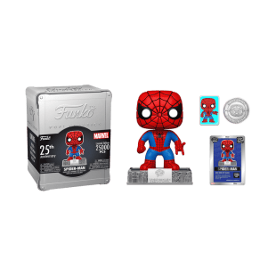 Набор Funko Marvel SpiderMan 25th Anniversary Человек паук фанко Limited Edition метал.бокс