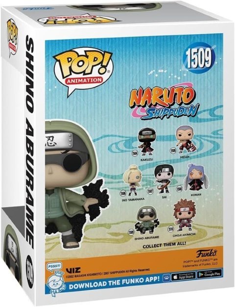 Фігурка Funko Naruto Shino Aburame Фанко Наруто Шино Абураме 1509 - -