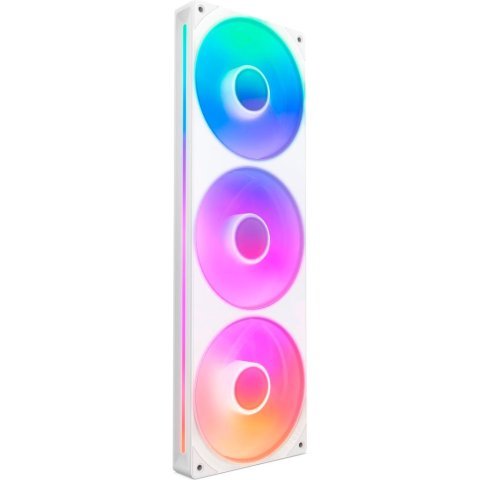 Кулер для корпуса NZXT F360 RGB Core Fan (Single Frame) - White (RF-U36HF-W1) - Вентиляторы к корпусам  - Вентиляторы к корпусам