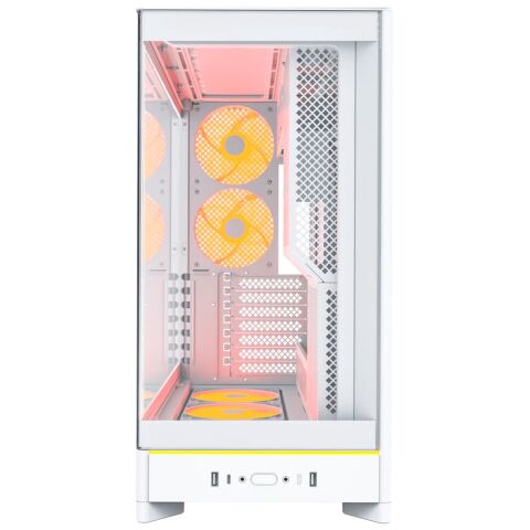 Корпус для ПК MONTECH HS02 PRO (W) - Нулевой остаток (Feed)  - Нулевой остаток (Feed) 