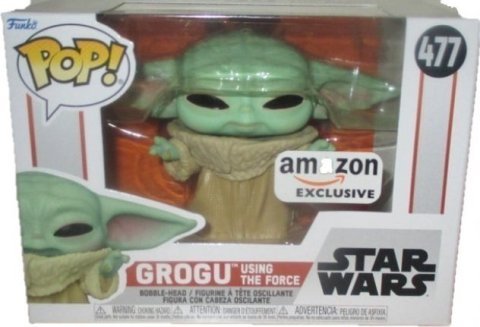 Фигурка Funko Star Wars Mandalorian Мандалорец Фанко Звёздные войны Грогу Amazon Exclusive 477 -   -
