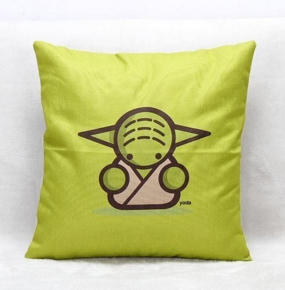 Наволочка Star Wars (Polyester & Linen) Yoda