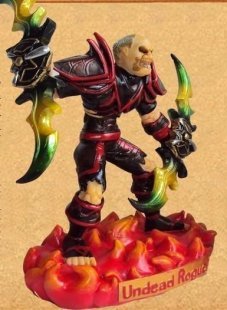 Фигурка  World of Warcraft Undead Rogue  With  Warglaive of Azzinoth Figure