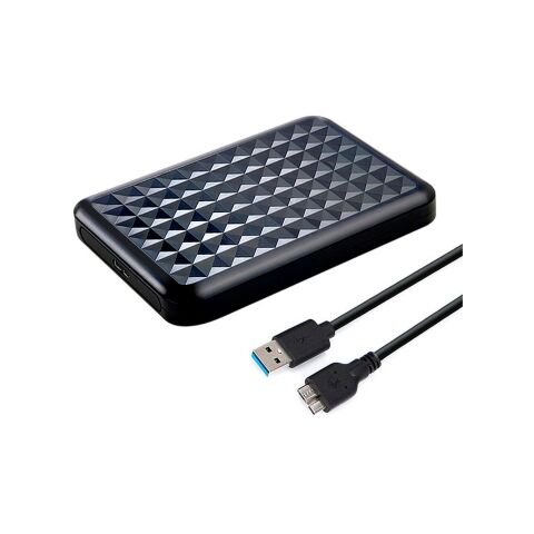 Карман внешний Dynamode 2.5" SATA HDD/SSD USB 3.0 Black (DM-CAD-25318) - Аксессуары к HDD  - Аксессуары к HDD 