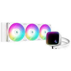 Система жидкостного охлаждения Deepcool LS720 SE White (R-LS720-WHAMMM-G-1)