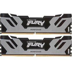 Модуль памяти для компьютера DDR5 32GB (2x16GB) 7600 MHz Renegade Silver XMP Kingston Fury (ex.HyperX) (KF576C38RSK2-32)