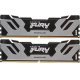 Модуль памяти для компьютера DDR5 32GB (2x16GB) 7600 MHz Renegade Silver XMP Kingston Fury (ex.HyperX) (KF576C38RSK2-32) - Нулевой остаток (Feed) - Нулевой остаток (Feed)