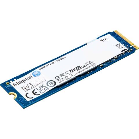 Накопитель SSD M.2 2280 1TB Kingston (SNV3S/1000GBK) - Нулевой остаток (Feed)  - Нулевой остаток (Feed) 