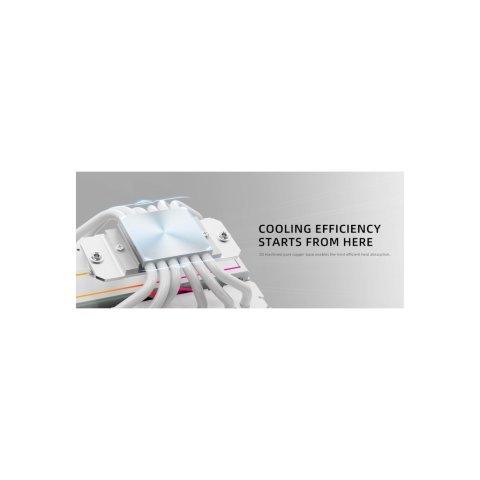 Кулер для процессора ID-Cooling Frozn A620 ARGB White (FROZN A620 ARGB White) - Нулевой остаток (Feed)  - Нулевой остаток (Feed)