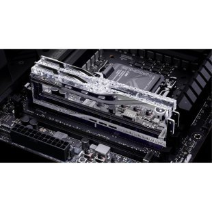 Модуль памяти для компьютера DDR5 32GB (2x16GB) 7600 MHz Trident Z5 Royal Silver G.Skill (F5-7600J3646G16GX2-TR5S)