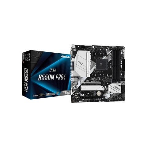 Материнская плата ASRock B550M PRO4 - Нулевой остаток (Feed)  - Нулевой остаток (Feed) 