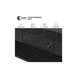 Корпус для ПК Qube FORT_GBNU3