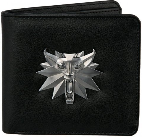Кошелек JINX The Witcher 3 White Wolf Bi-Fold Wallet Black -   -