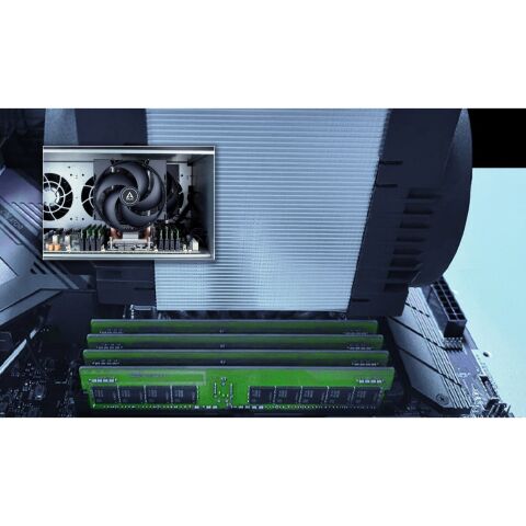 Кулер для процессора Arctic 4U-SP5 (ACFRE00158A) - Кулеры к процессорам  - Кулеры к процессорам 