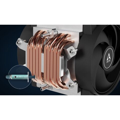 Кулер для процессора Arctic 4U-SP5 (ACFRE00158A) - Кулеры к процессорам  - Кулеры к процессорам 