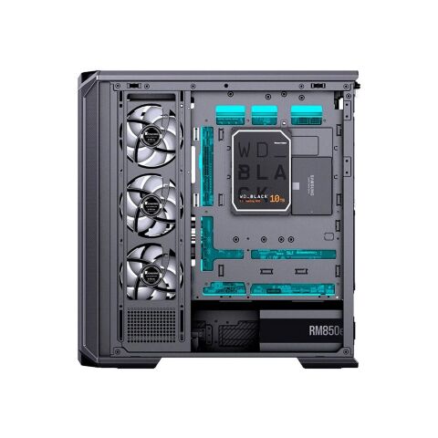 Корпус для ПК JONSBO D400 Black - Корпуса  - Корпуса 