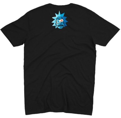 Футболка Morze Rick and Morty as Stranger Things T-Shirt Рик и морти как Очень странные дела (размер L) - -