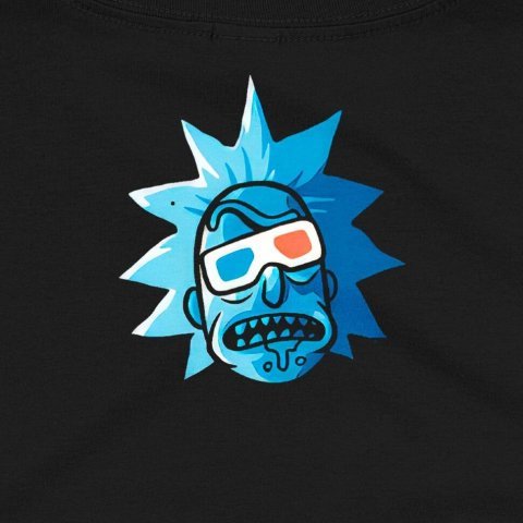 Футболка Morze Rick and Morty as Stranger Things T-Shirt Рик и морти как Очень странные дела (размер L) - -