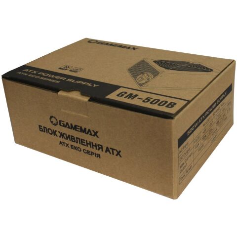 Блок питания Gamemax 500W (GM-500B) - Блоки питания  - Блоки питания 