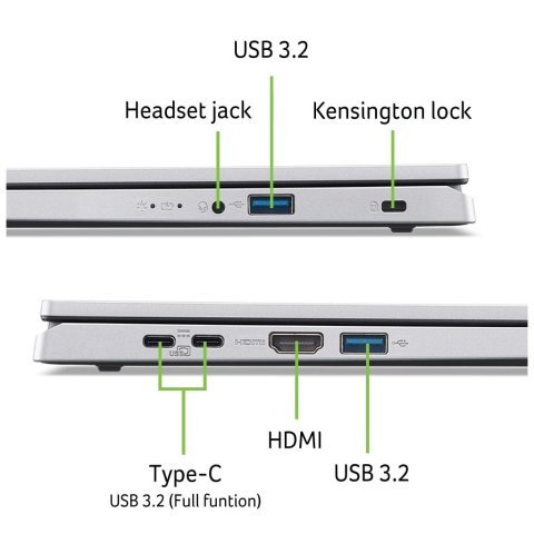 Ноутбук Acer Aspire Go AG15-21P (NX.J8TEU.009) - Нулевой остаток (Feed)  - Нулевой остаток (Feed) 