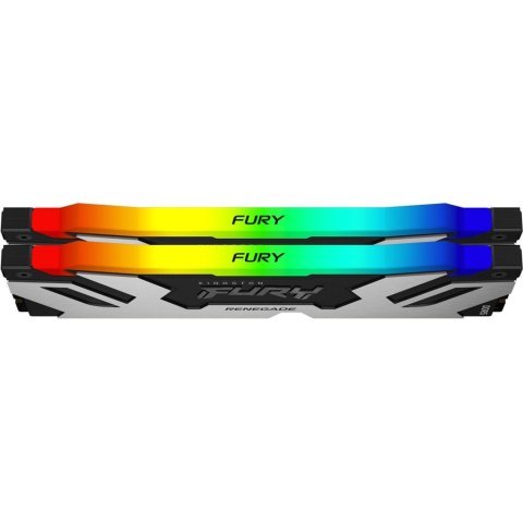Модуль памяти для компьютера DDR5 64GB (2x32GB) 6400 MHz Renegade RGB XMP Kingston Fury (ex.HyperX) (KF564C32RSAK2-64) - Нулевой остаток (Feed)  - Нулевой остаток (Feed) 