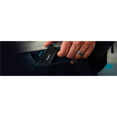 Накопитель SSD USB Type-C 2TB XS1000 Kingston (SXS1000/2000GA) - Нулевой остаток (Feed)  - Нулевой остаток (Feed)