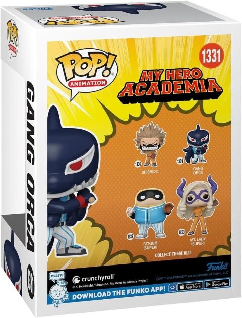 Фігурка Funko My Hero Academia Gang Orca фанко Моя Геройська Академія Ганг Орка 1331 - -