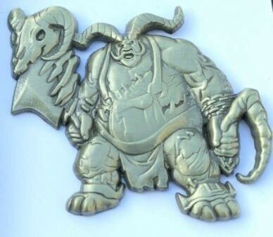 Значок Blizzard Collectible Pins Series 6 Butcher Diablo Gold -   -  