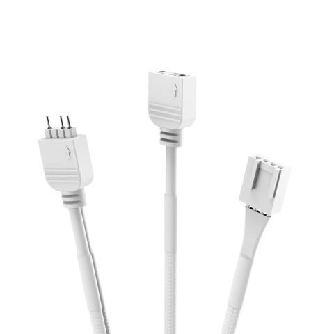 Кулер для корпуса Fractal Design Prisma AL-12 ARGB PWM (FD-FAN-PRI-AL12-PWM-WT) - Нулевой остаток (Feed)  - Нулевой остаток (Feed) 