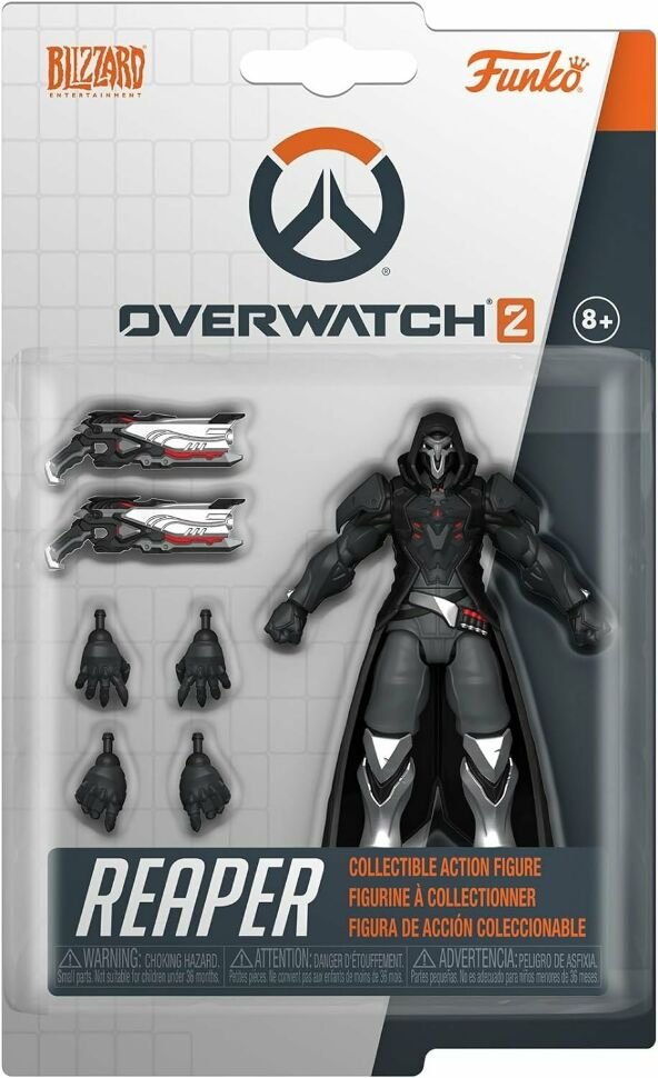 Фигурка Funko Overwatch 2 Reaper Action Figure фанко Овервотч 2 Жнец ...