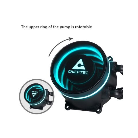 Система жидкостного охлаждения Chieftec Iceberg 360 DARK (CLC-360-BLK) - Системы водного охлаждения  - Системы водного охлаждения 