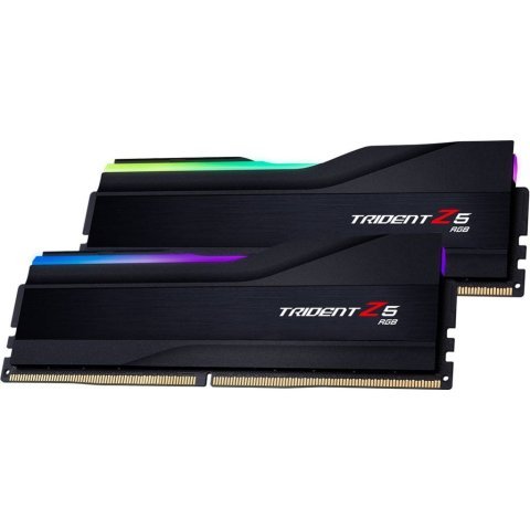 Модуль памяти для компьютера DDR5 96GB (2x48GB) 5600 MHz Trident Z5 RGB Matte Black G.Skill (F5-5600J4040D48GX2-TZ5RK) - Нулевой остаток (Feed) - Нулевой остаток (Feed)