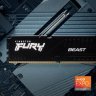 Модуль памяти для компьютера DDR5 16GB (2x8GB) 5600 MHz Beast Kingston Fury (ex.HyperX) (KF556C36BBEK2-16)