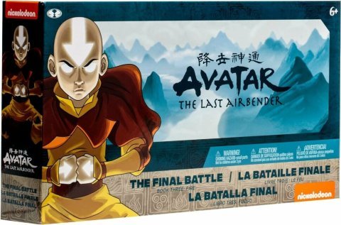 Набор фигурок Аватар (4 шт.) McFarlane Toys Avatar: The Last Airbender Final Battle Figure 5" -   -