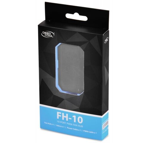 Контроллер вентилятора Deepcool 10 Port Fun Hub (FH-10) - Нулевой остаток (Feed) - Нулевой остаток (Feed)