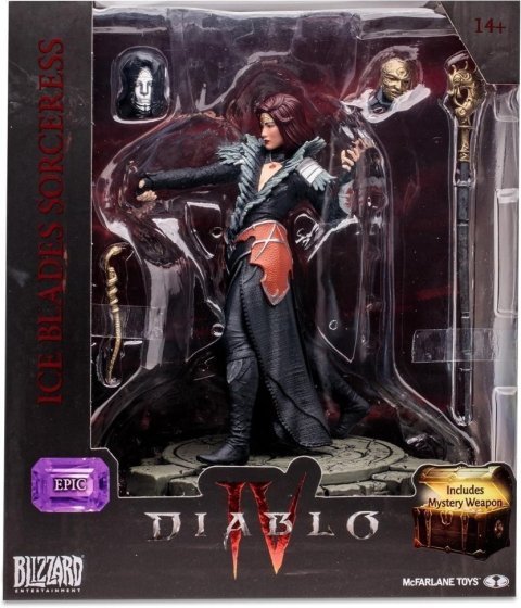 Фігурка McFarlane Diablo IV Ice Blades Sorceress Epic Figure Діабло Крижана чарівниця 20 см. -   -  