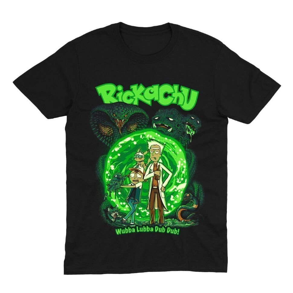 Футболка Morze Rick and Morty Wubba Lubba Dub Dub Рик и морти (размер L)