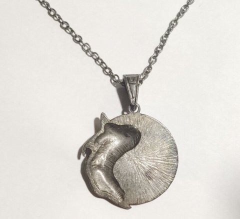 Медальйон 3D Відьмак (The Witcher) метал новий кулон Геральта з серіалу №2 -   -  