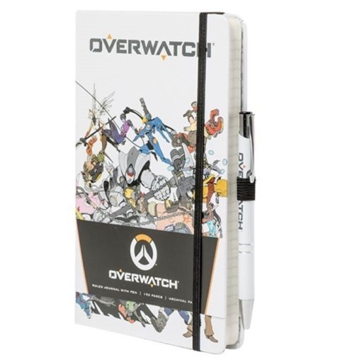 Блокнот с ручкой Overwatch Hardcover Journal and Pen -   -  
