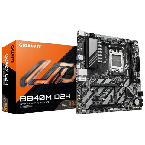 Материнская плата GIGABYTE B840M D2H - Нулевой остаток (Feed)  - Нулевой остаток (Feed) 