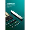 Контроллер Ugreen PCI-E 3.0 for SSD M.2 NVMe + M.2 NGFF CM302 (70504)