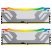 Модуль памяти для компьютера DDR5 48GB (2x24GB) 8400 MHz Renegade RGB White/Silver Kingston Fury (ex.HyperX) (KF584CU40RWAK2-48) - Нулевой остаток (Feed) - Нулевой остаток (Feed)