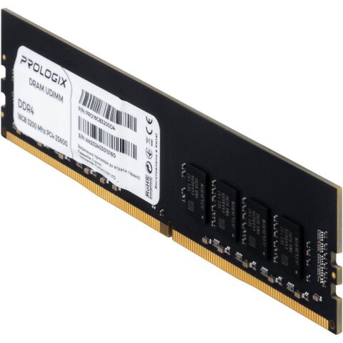 Модуль памяти для компьютера DDR4 16GB 3200 MHz Prologix (PRO16GB3200D4) - Модули памяти для компьютера  - Модули памяти для компьютера 