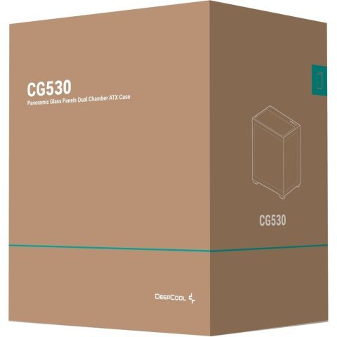 Корпус Deepcool CG530 Black (R-CG530-BKNDA0-G-1) - Нулевой остаток (Feed)  - Нулевой остаток (Feed)