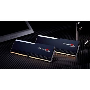 Модуль памяти для компьютера DDR5 64GB (2x32GB) 6000 MHz Ripjaws M5 Neo RGB Matte Black G.Skill (F5-6000J3636F32GX2-RM5NRK)