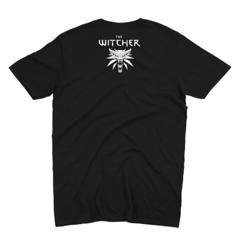 Футболка Morze The Witcher 3 White Wolf Ведьмак Белый Волк (размер L) -   -  