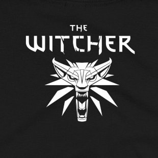 Футболка Morze The Witcher 3 White Wolf Ведьмак Белый Волк (размер L)