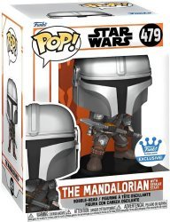 Фігурка Funko Star Wars: Mandalorian with Beskar Staff Фанко Мандалорець Бескар (Funko Exclusive) 479