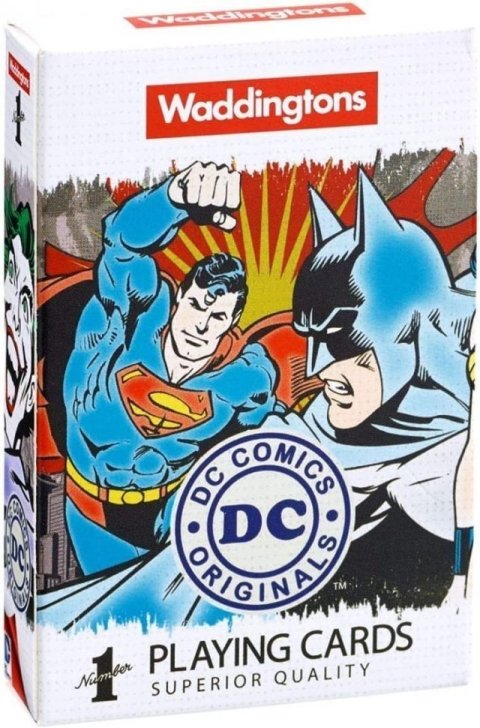 Гральні карти DC Superheroes Retro Playing Cards Game Waddingtons Number 1 -   -  
